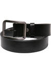 Ceinture basique en cuir synthétique UC avec boucle en épine
