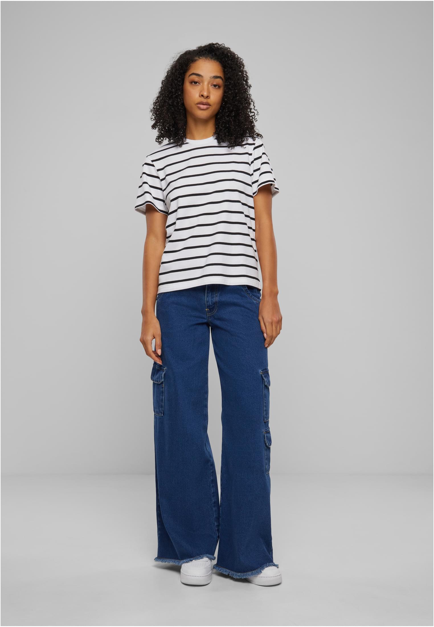 Tričko UC Striped Boxy