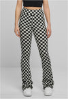 Dame Ternet Boot Cut Leggings sort/lys asfalt XXL