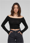 UC Off Shoulder-glitter