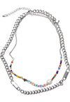 Collana a strati con perline UC Peace, confezione da 2