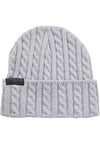 Gorro de malha trançada UC