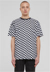 UC Oversized-T-Shirt mit Karomuster