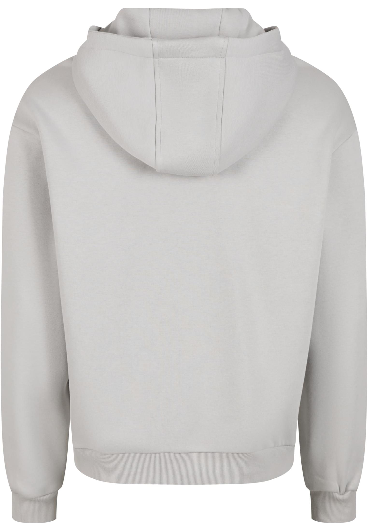 Baksidan av en ljuslila Fluffy Hoody.