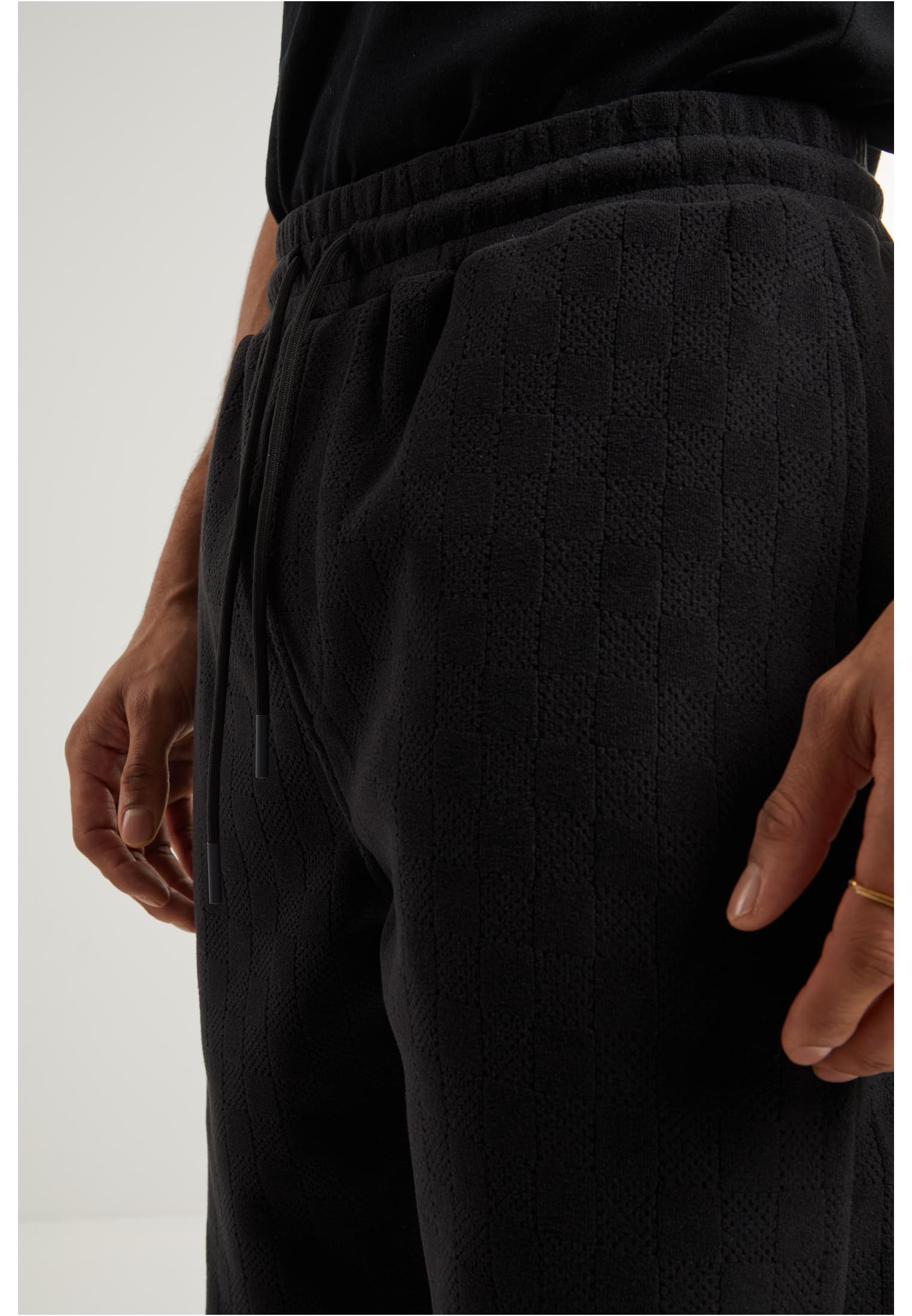 UC Jacquard Velvet Wide Sweatpants