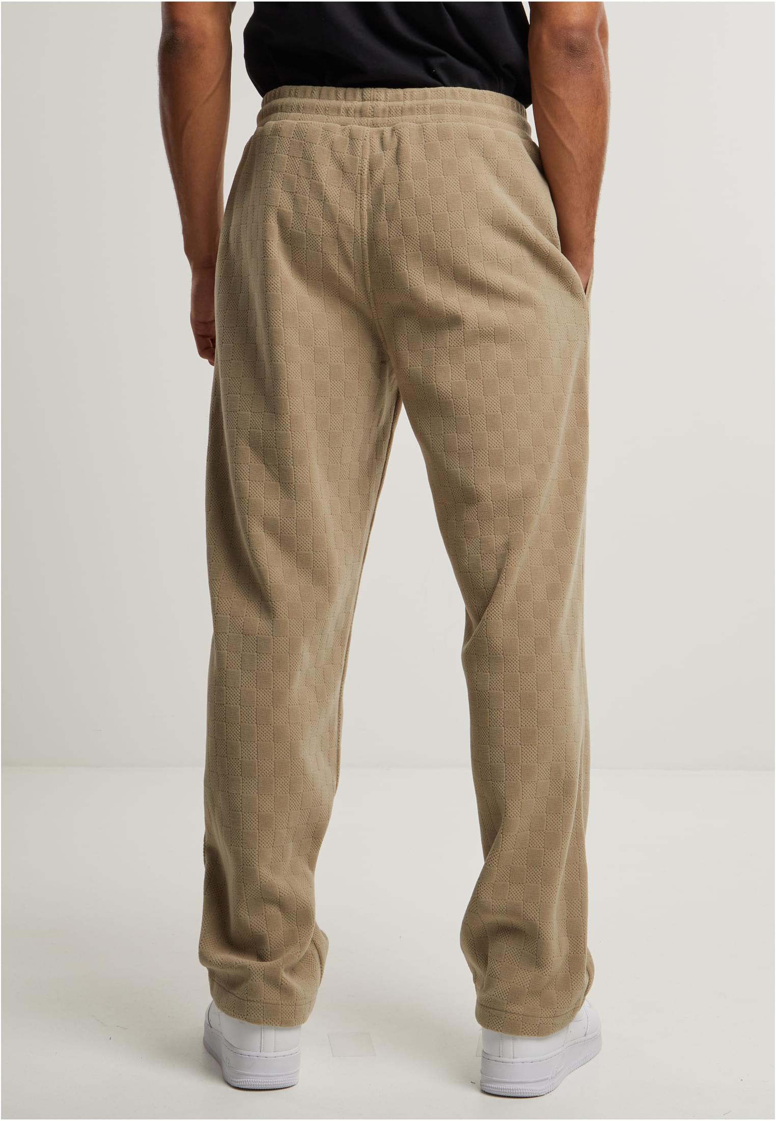 UC Jacquard Velvet Wide Sweatpants