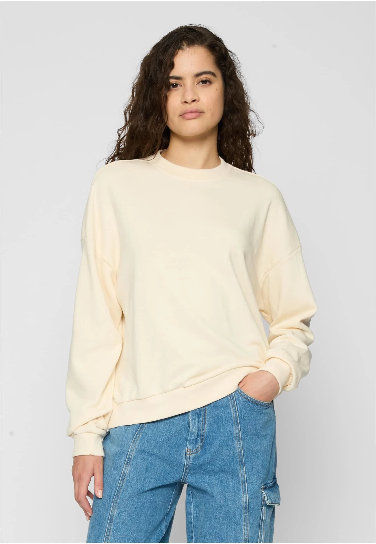 UC Oversized Light Terry Crewneck