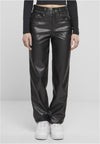 UC Straight Leg Synthetic Leather Pants