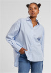 UC Oversized Stribet Bluse