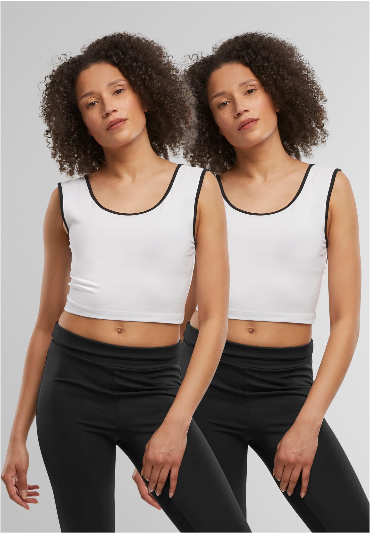 UC Contrast Cropped Top