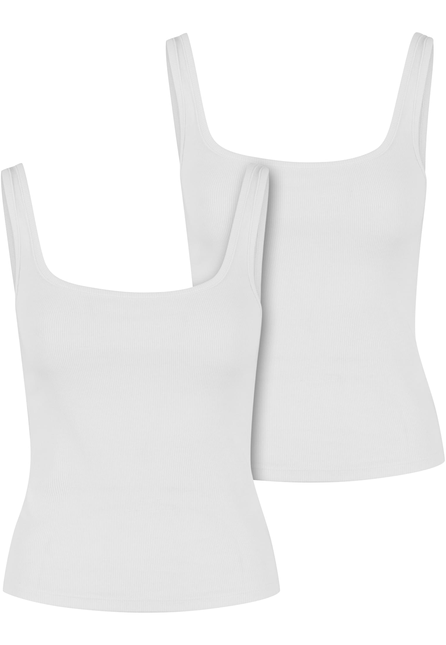 UC Wide Neck Rib Top 2-Pack