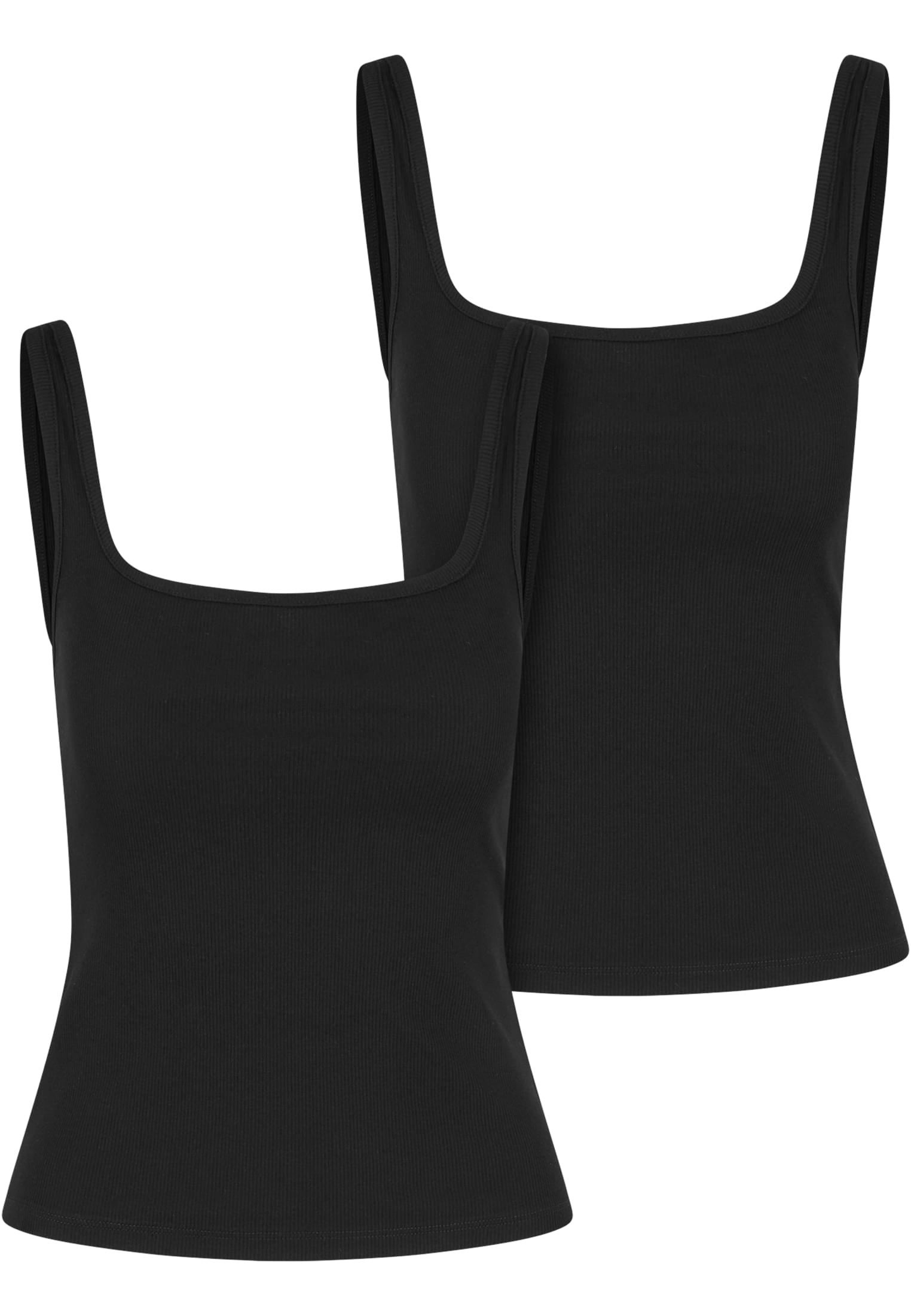 UC Wide Neck Rib Top 2-Pack