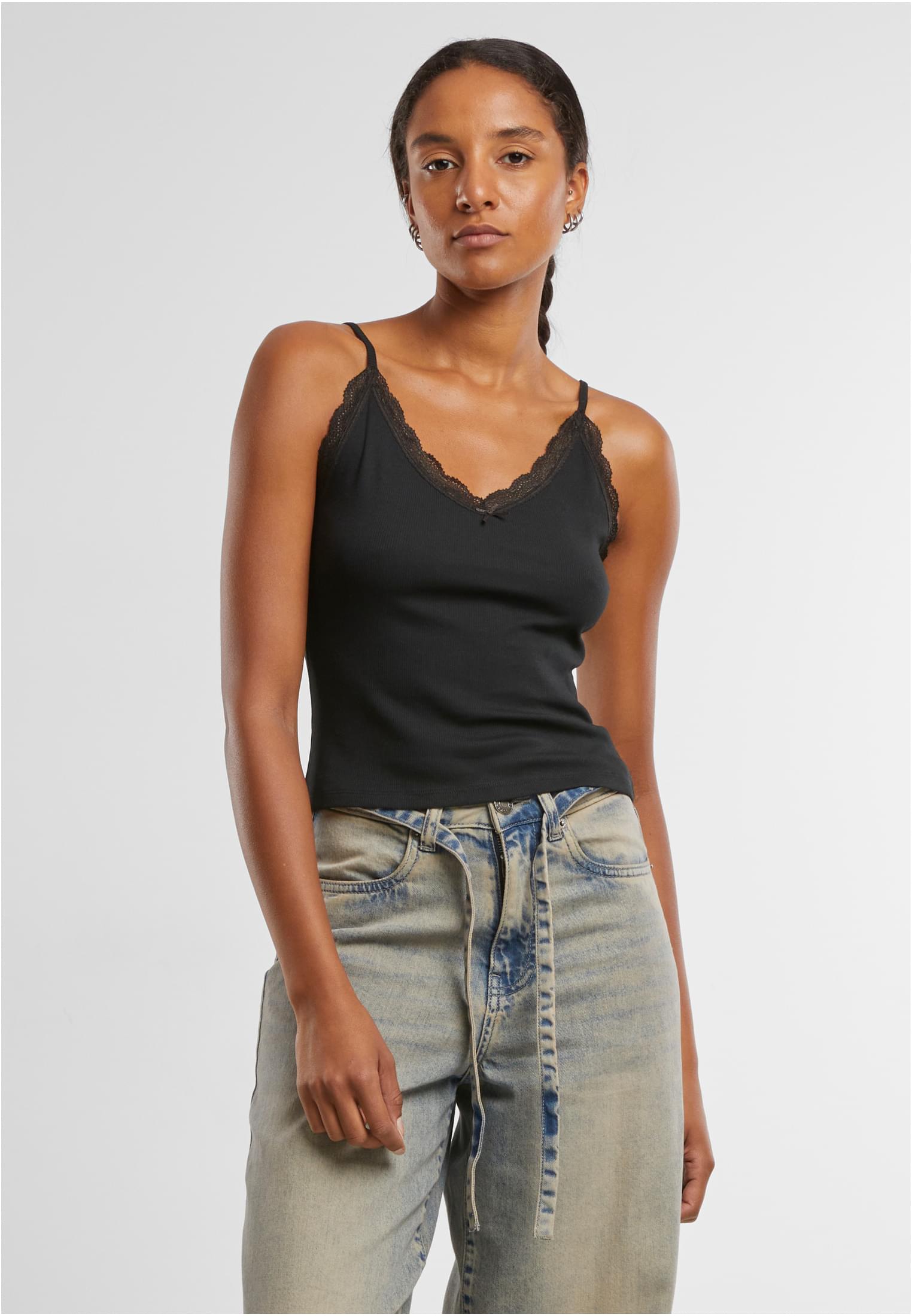 UC V-Neck Lace Top 2-Pack