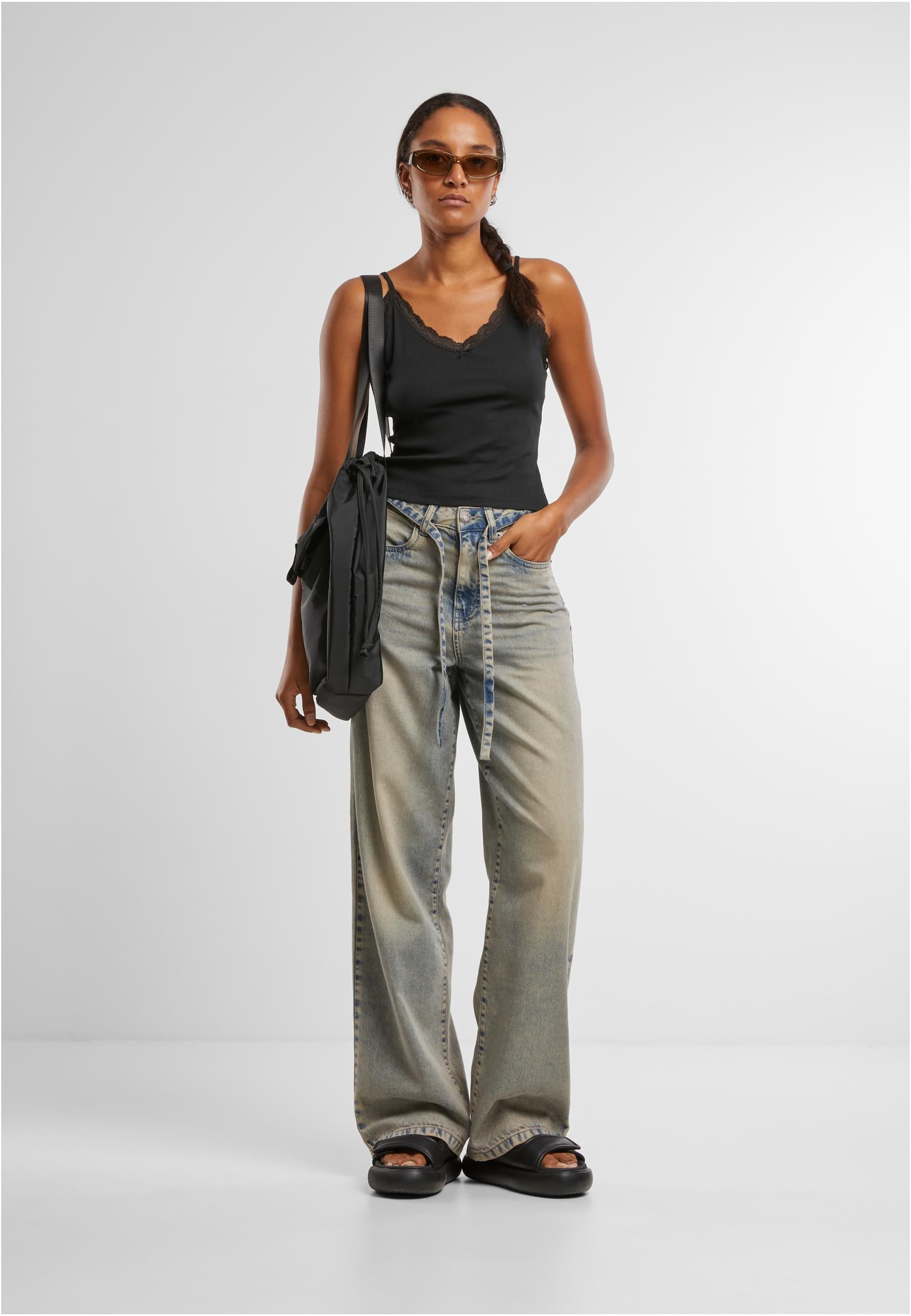 UC V-Neck Lace Top 2-Pack