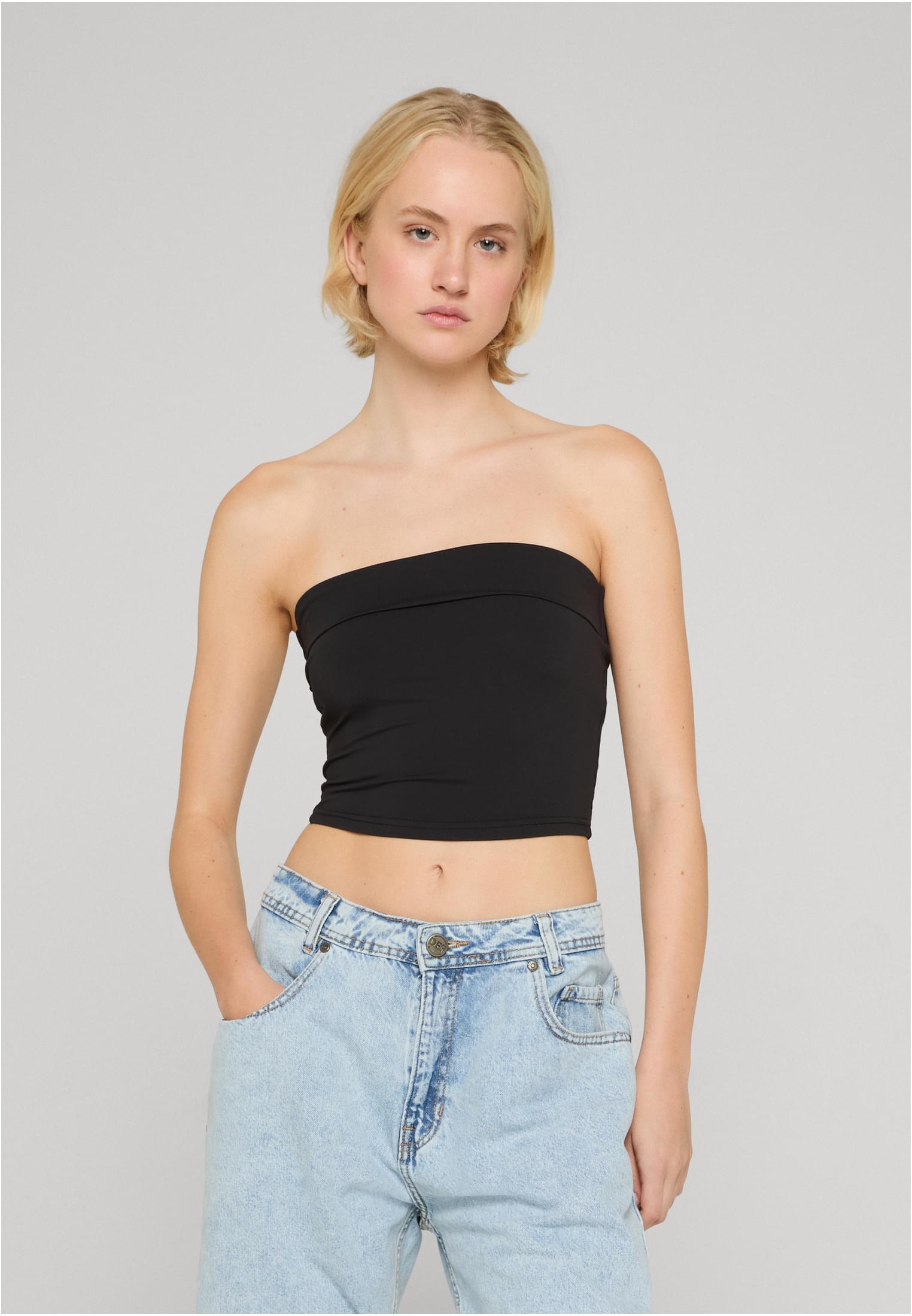 UC Ladies Bandeau Cropped Top 2-Pack