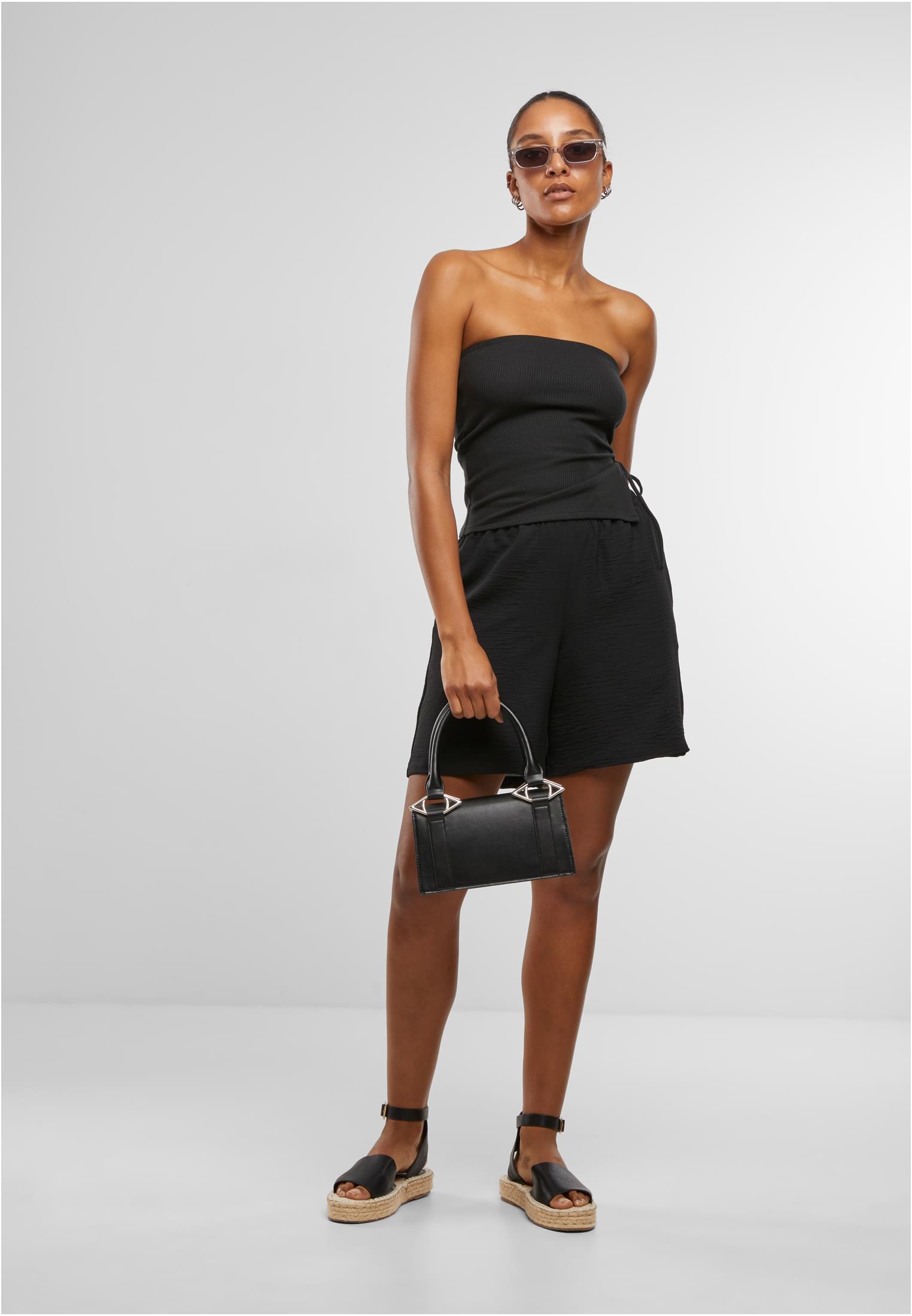 UC Waffle Pique Bandeau Top