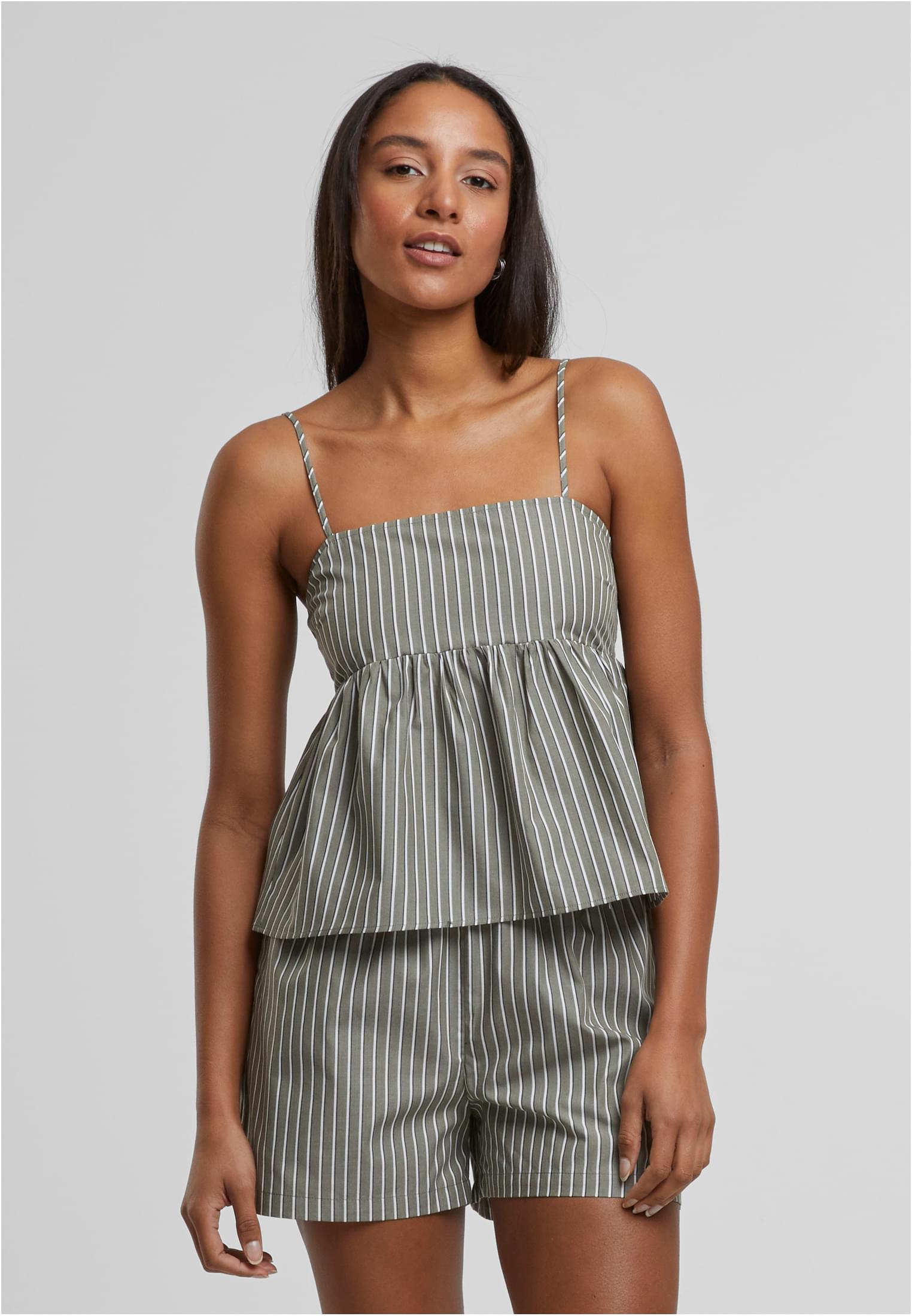 UC Striped Cotton Cami Top