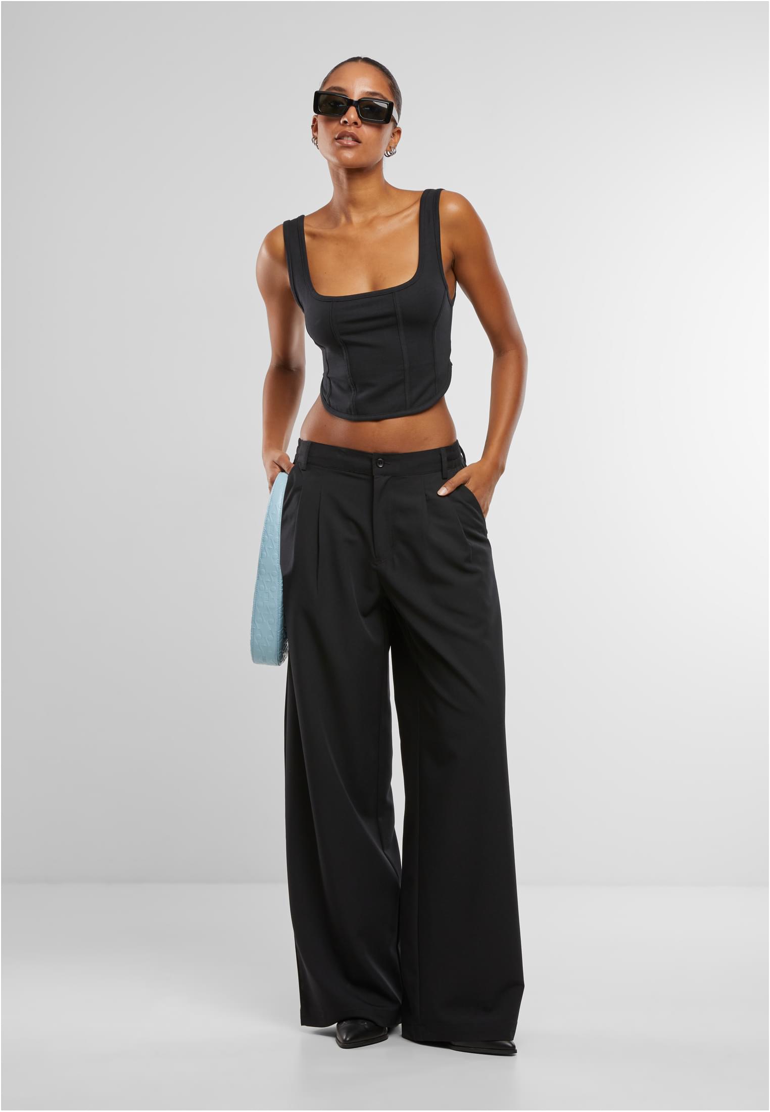 UC Jersey Corsage Top