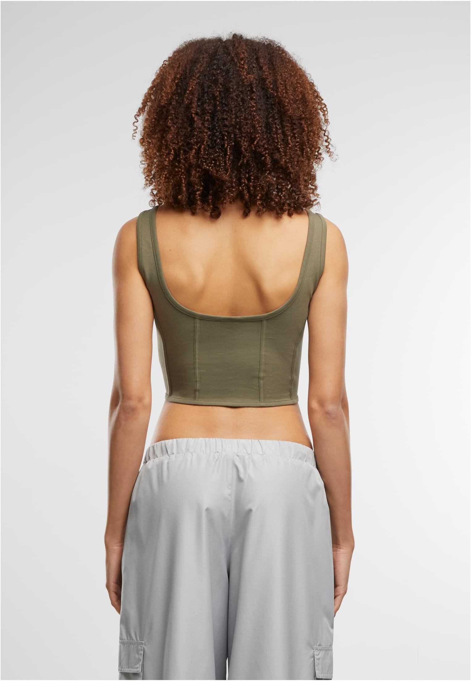 UC Jersey Corsage Top