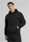 UC Oversized-Kapuzenpullover aus leichtem, gebürstetem Fleece
