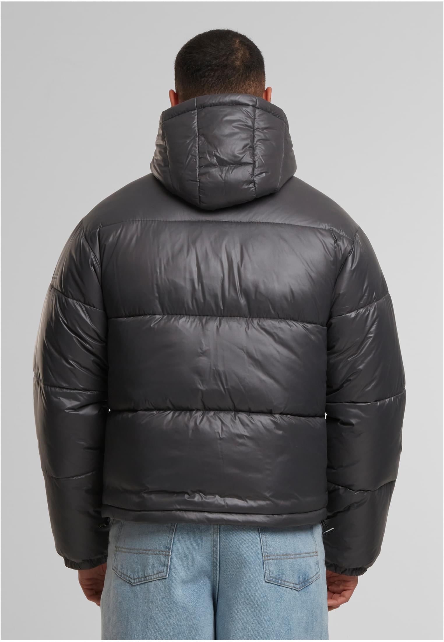 UC Shiny Puffer Jacket With Hood