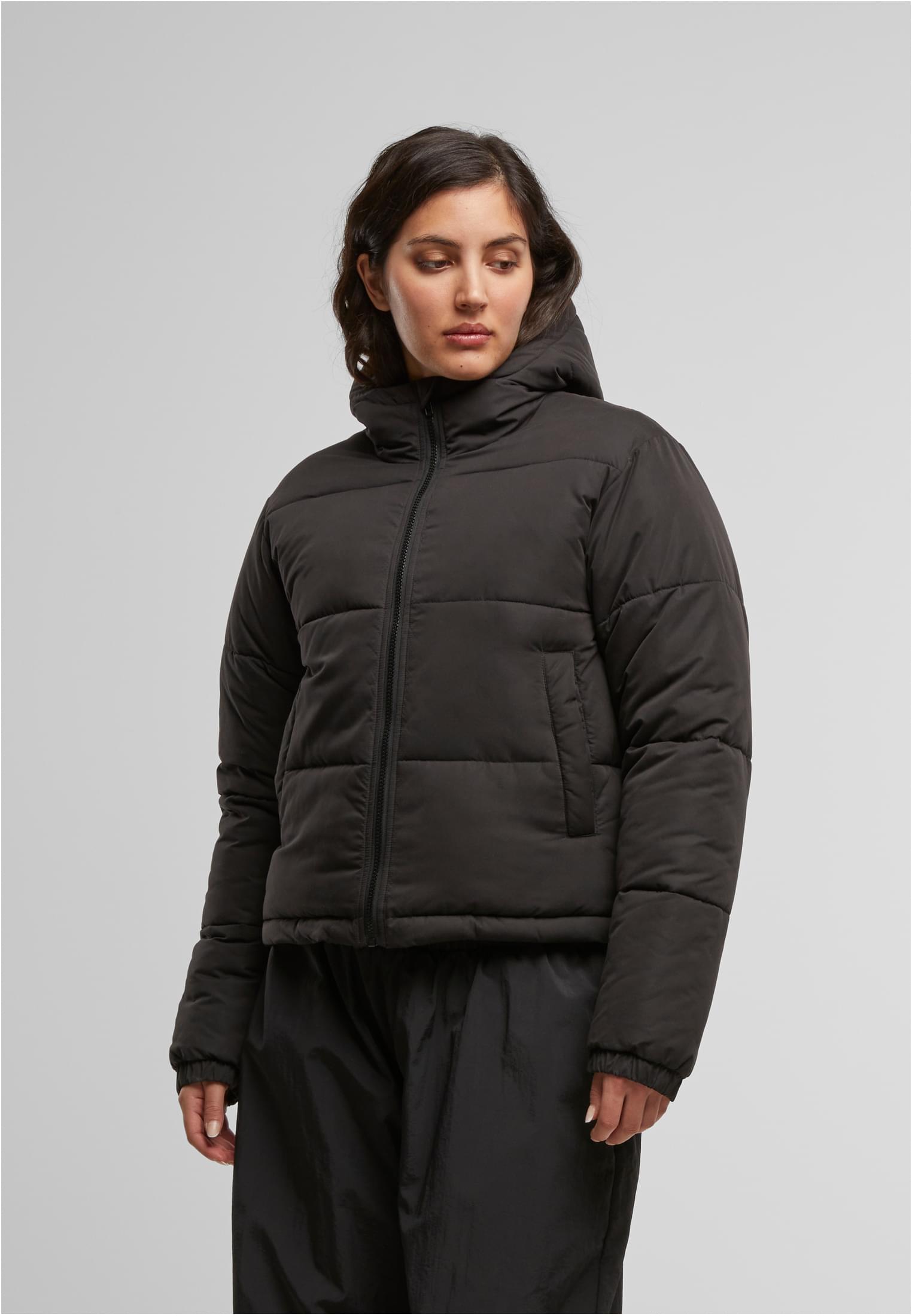 UC Peached Puffer Jacket With Hood