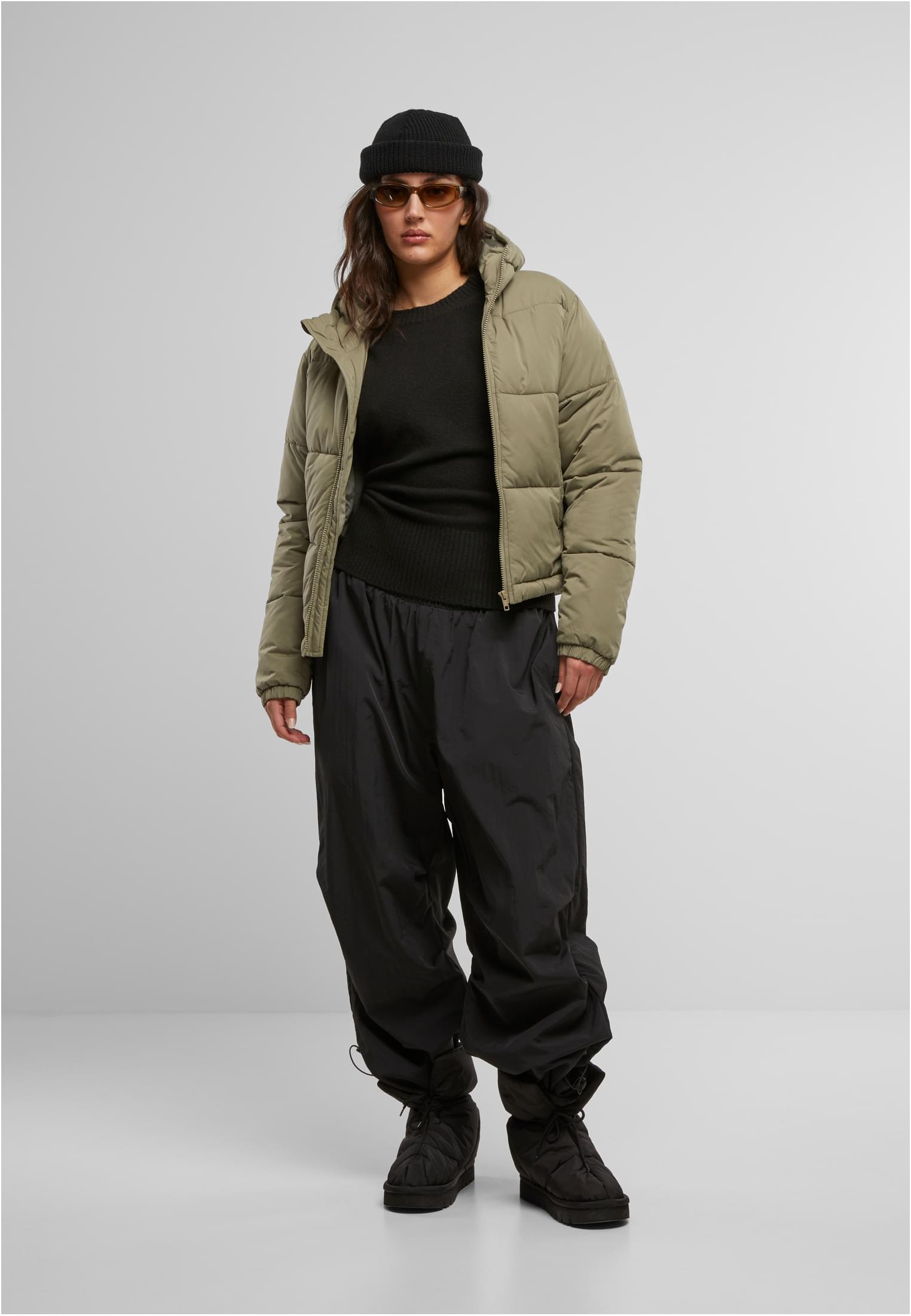 UC Peached Puffer Jacket With Hood