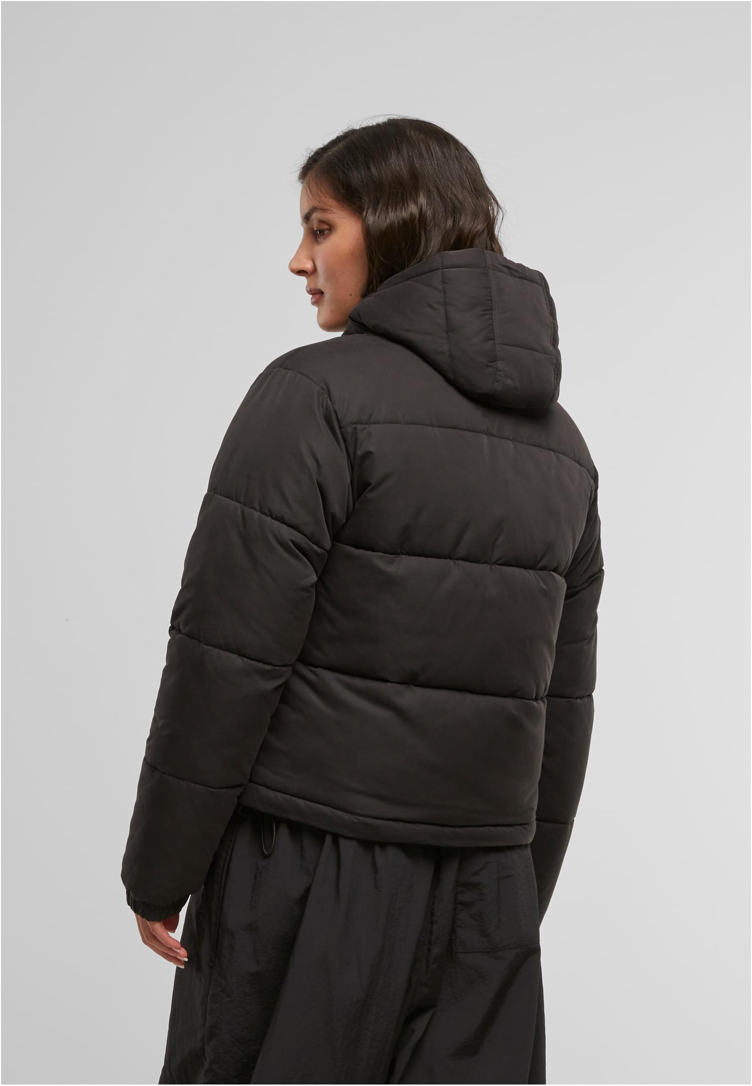 UC Peached Puffer Jacket With Hood