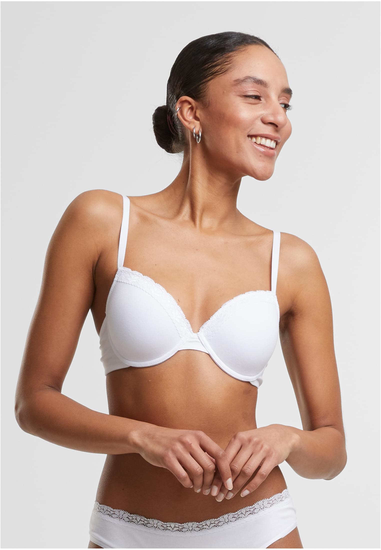 UC Basic Cotton Bra Lace 2-Pack