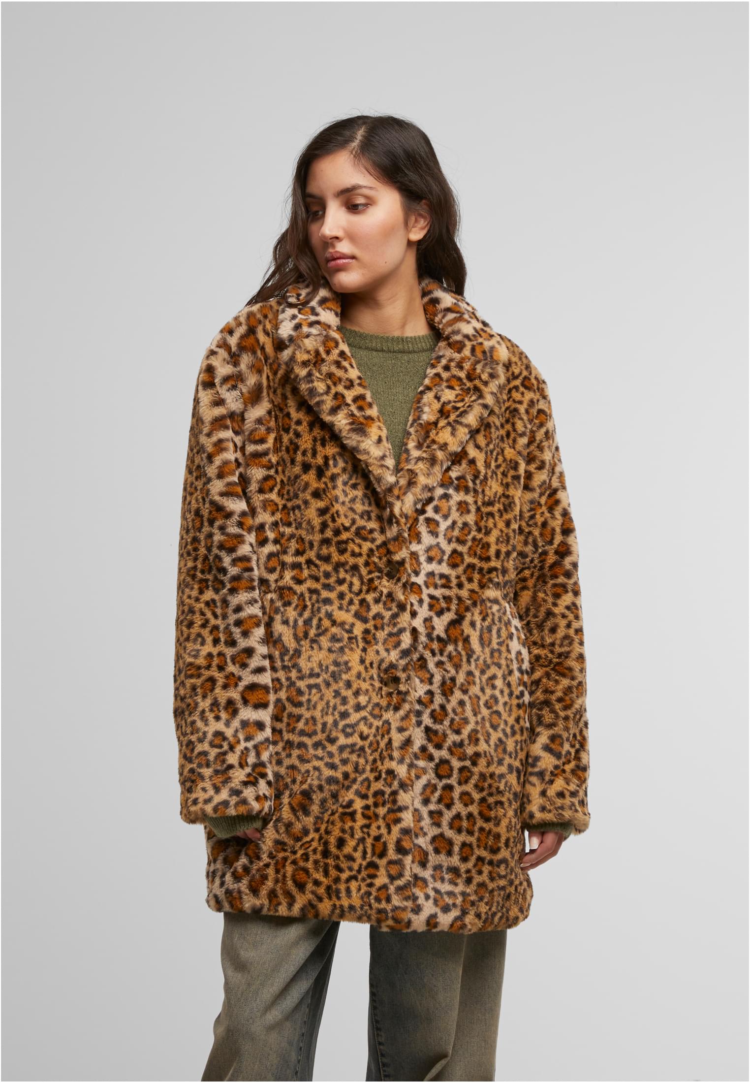 UC Oversized Faux Fur Coat