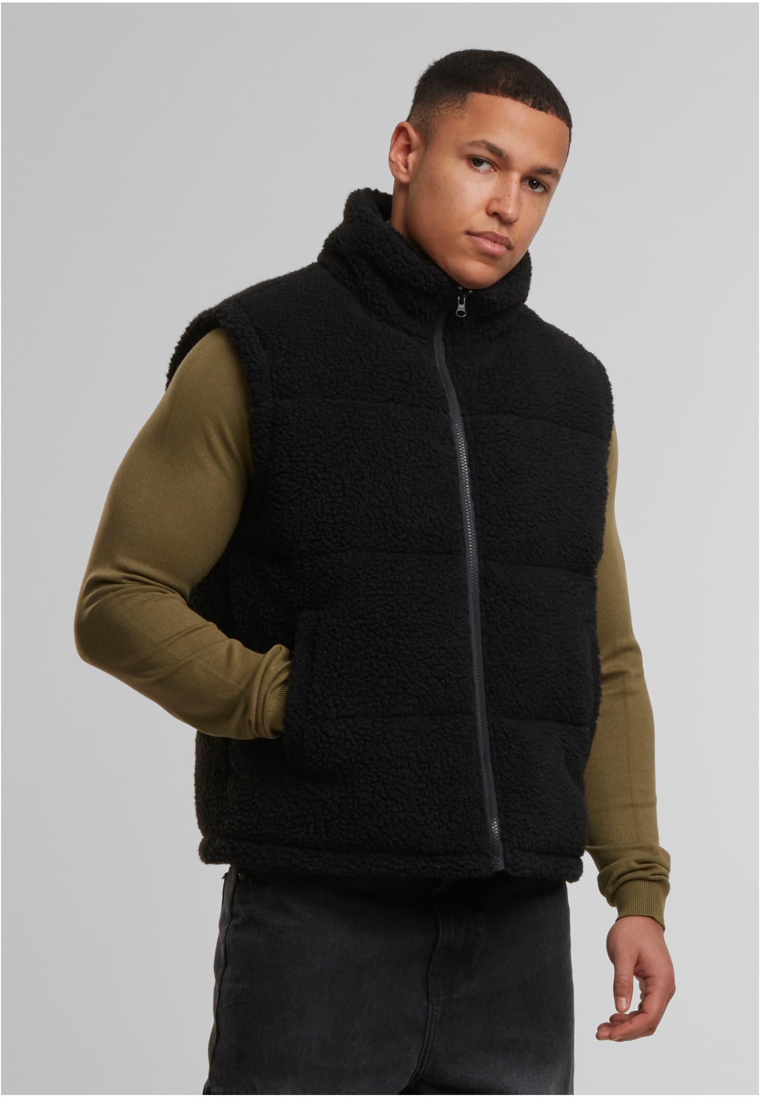 UC Basic Teddy Puffer Vest