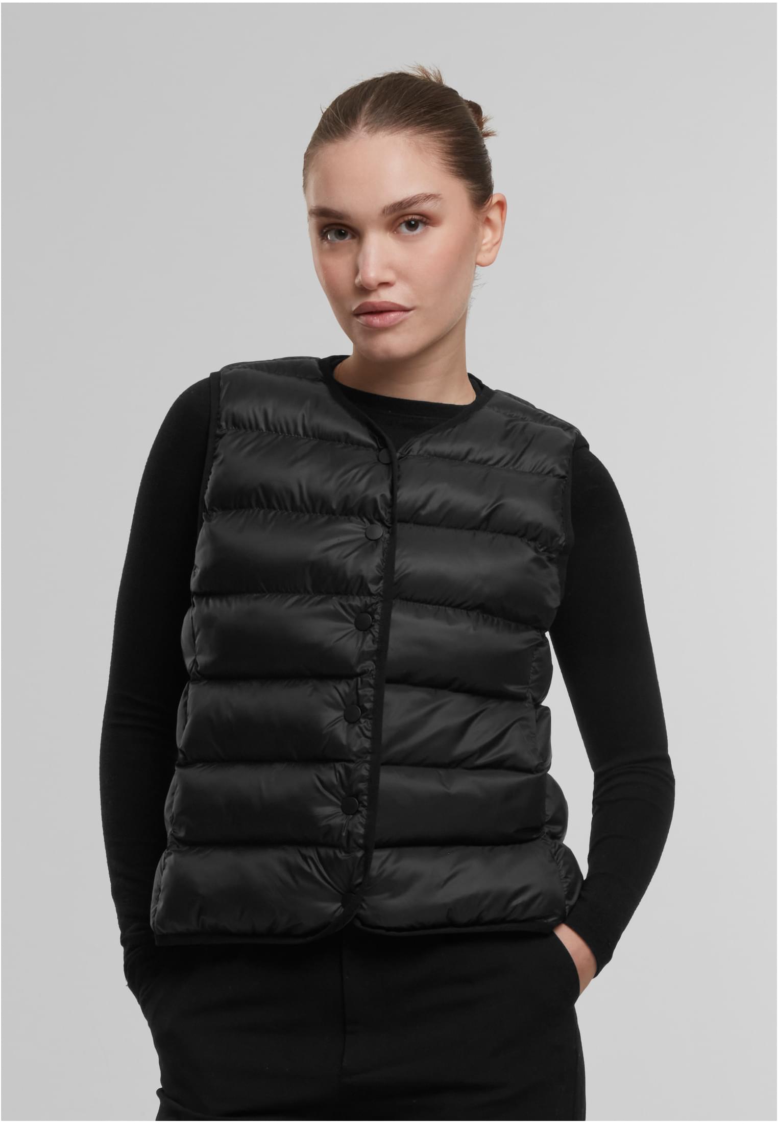 UC Button Puffer Vest