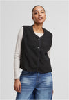 UC Buttoned Teddy Vest