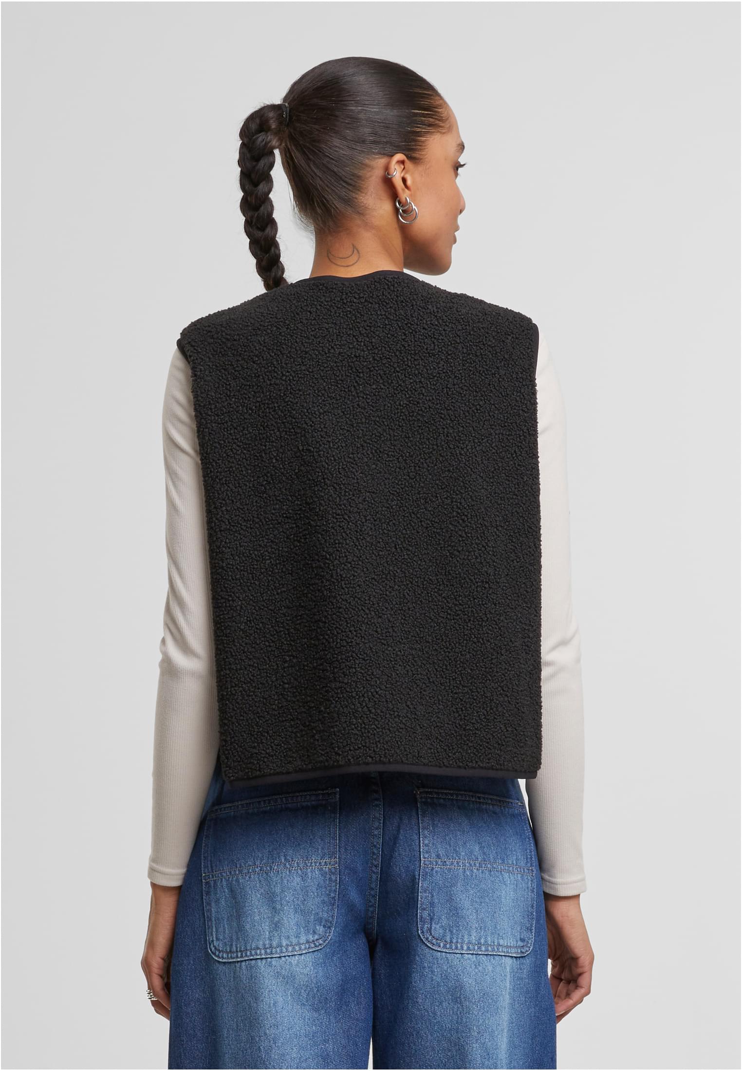 UC Buttoned Teddy Vest