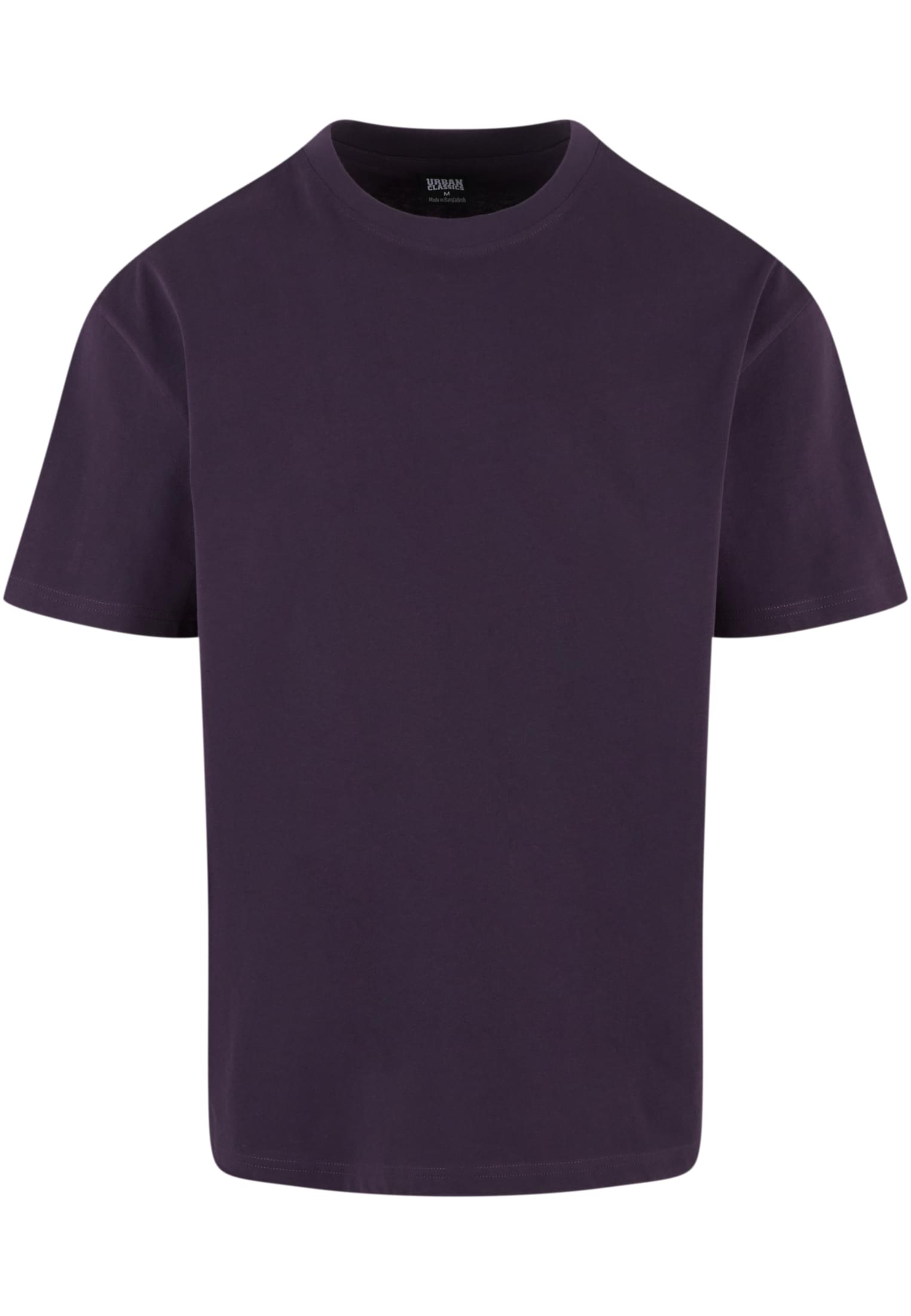 Framsida av den mörklila t-shirten Cotton Loose Tee från Urban Classics.