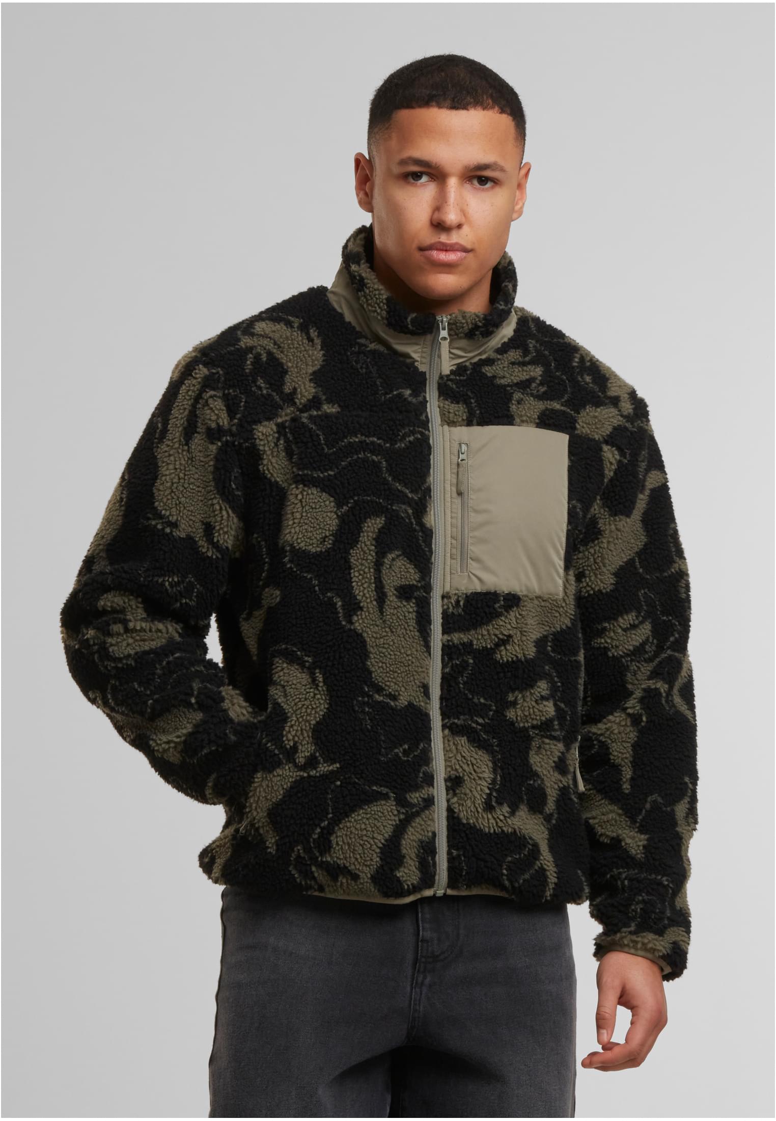 UC Pattern Teddy Trackjacket