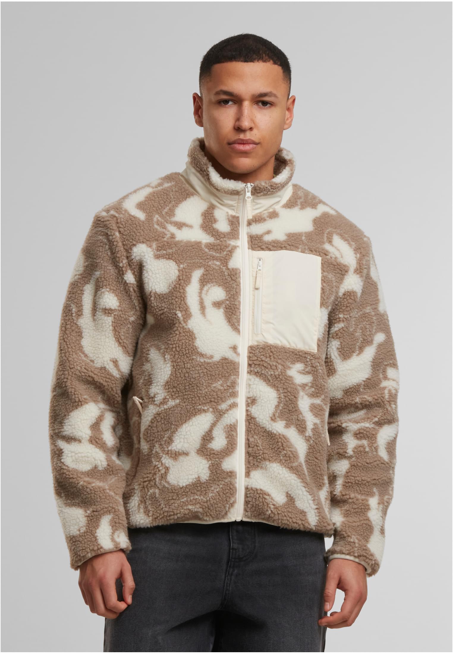 UC Pattern Teddy Trackjacket