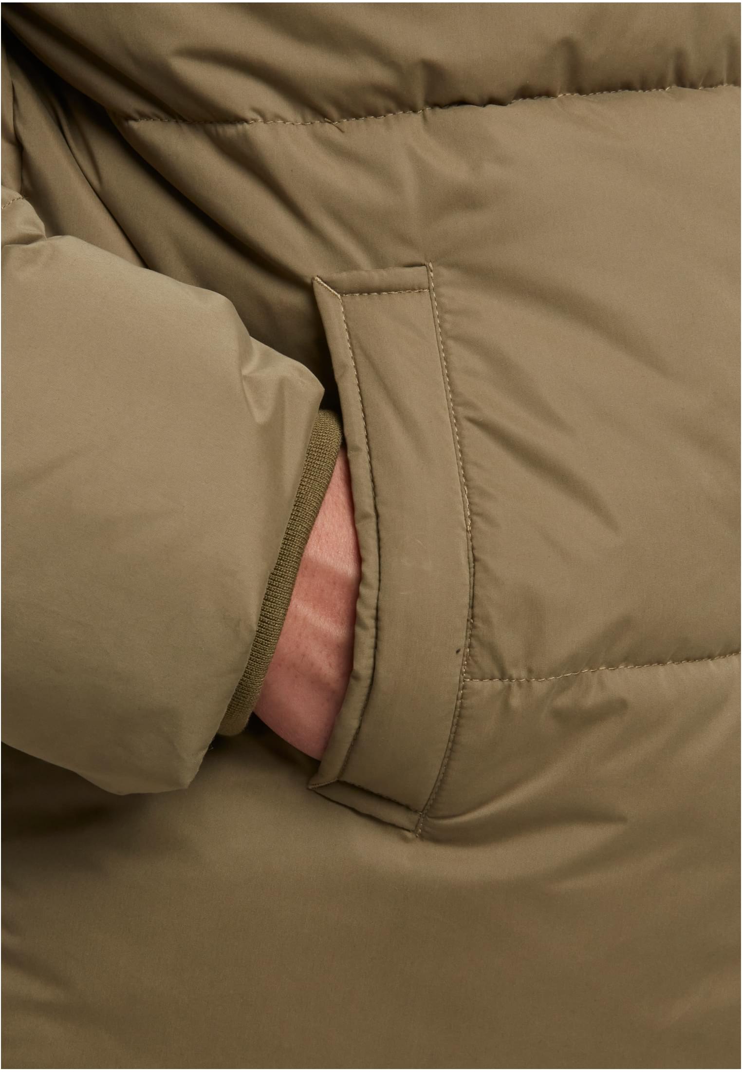 UC Puffer Jacket With Flap Hood