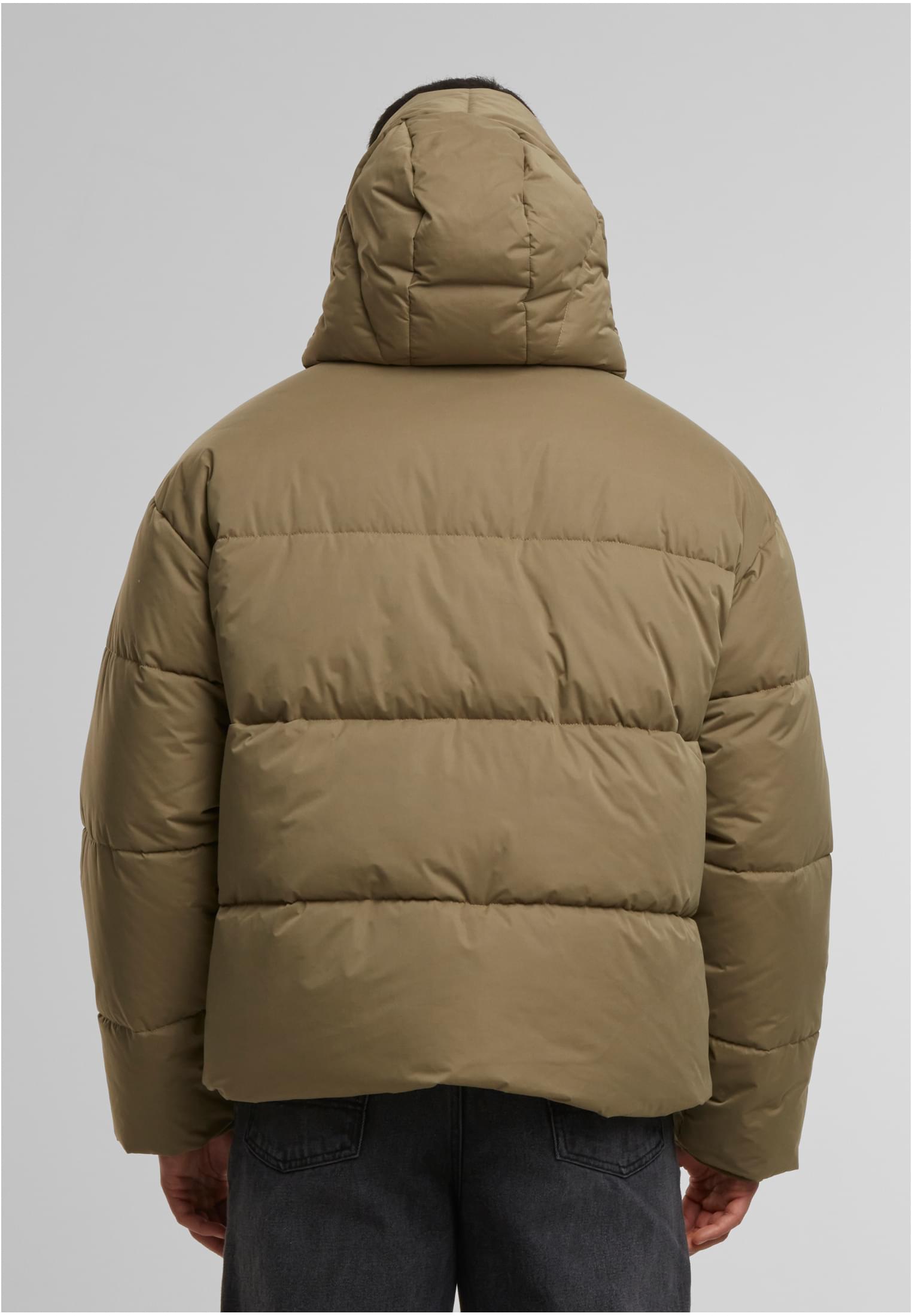 UC Puffer Jacket With Flap Hood
