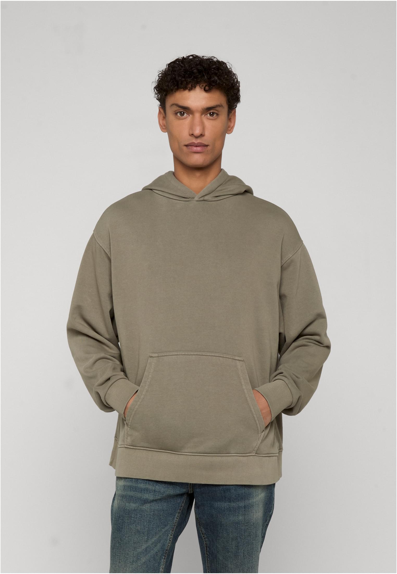 Heavy Washed Boxy Hoodie frostmint