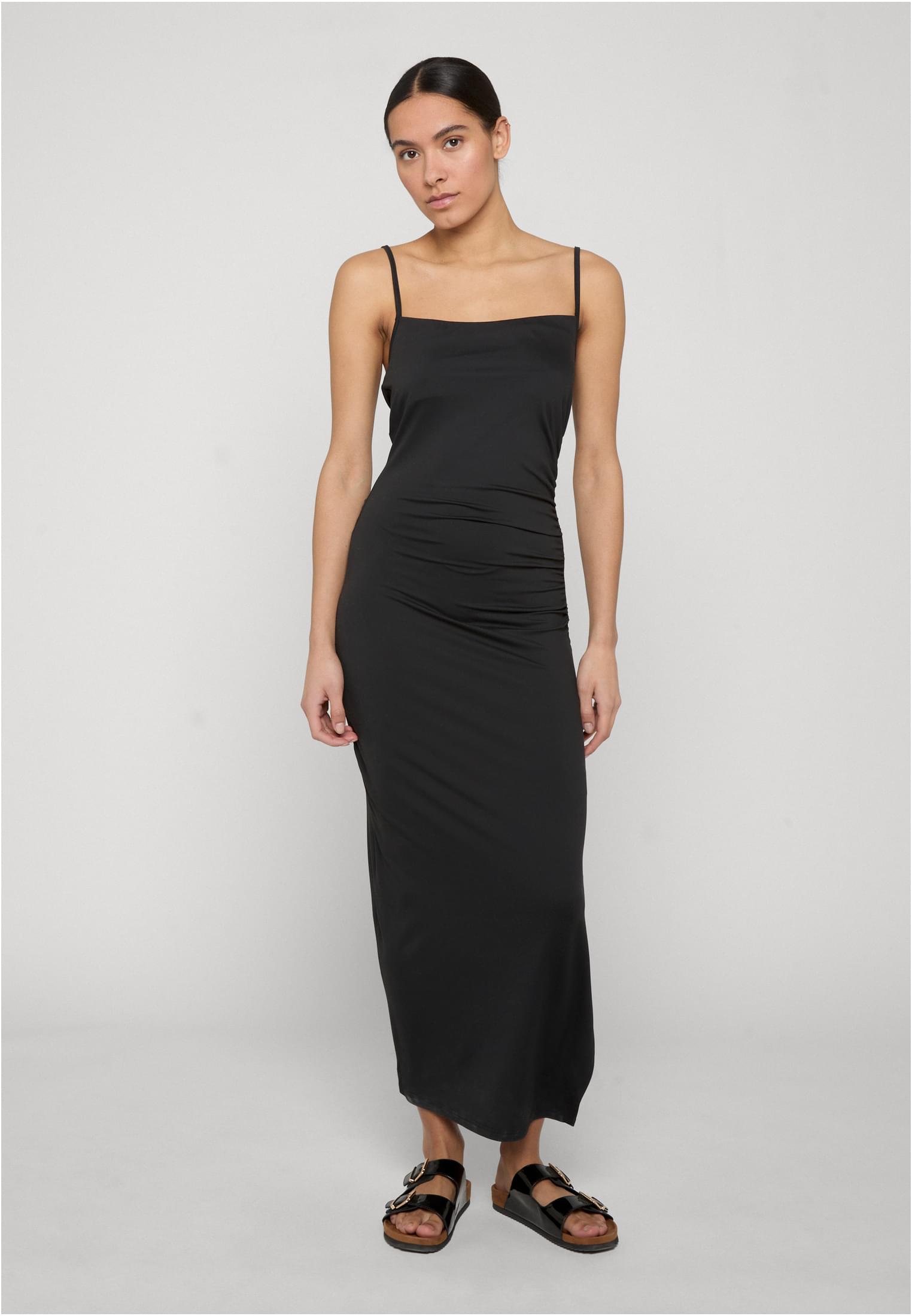UC Long Spaghetti Jersey Dress