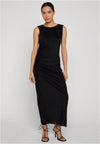UC Long Ruffled Mesh Dress