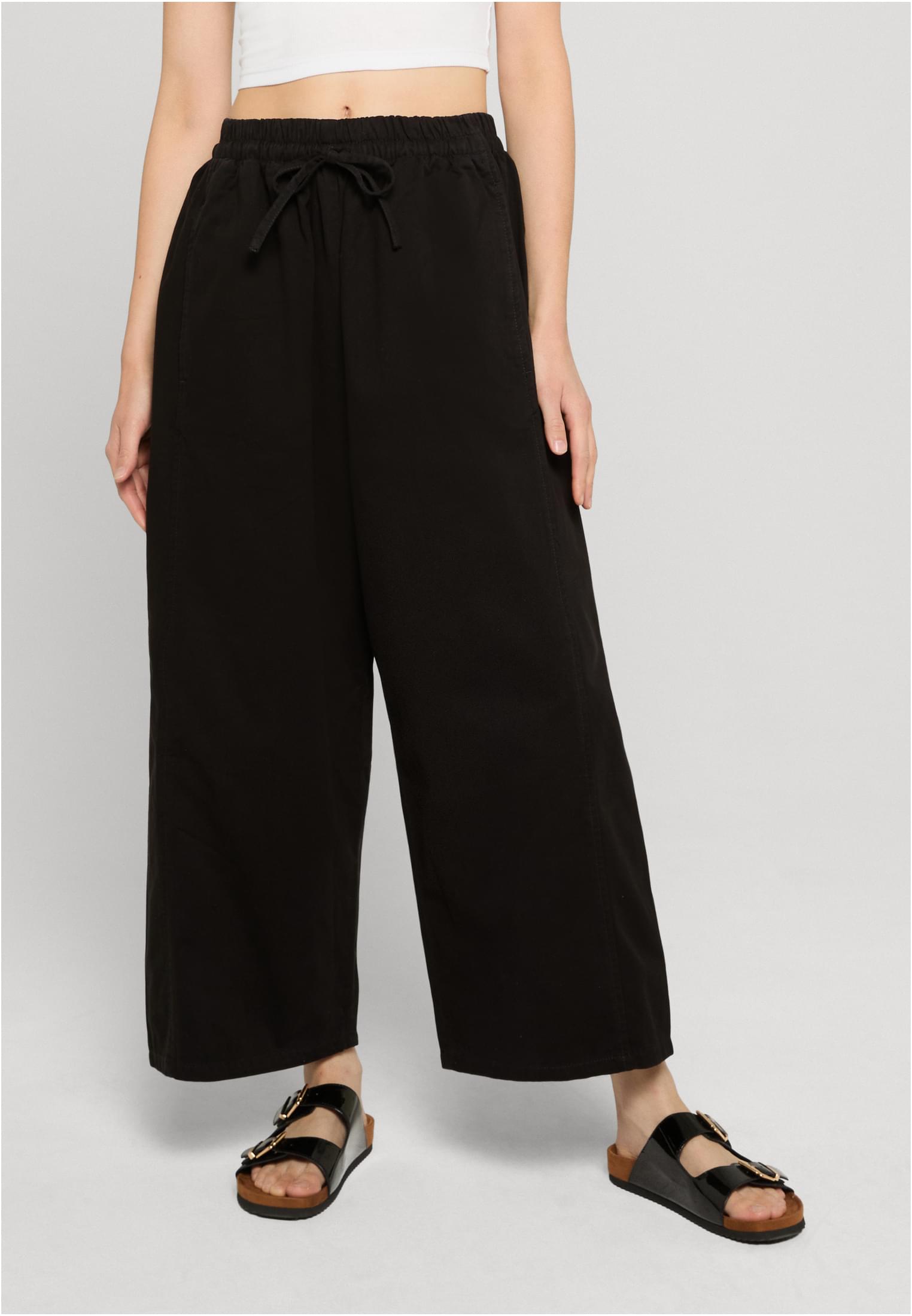 UC Barrel Cropped Cotton Pants
