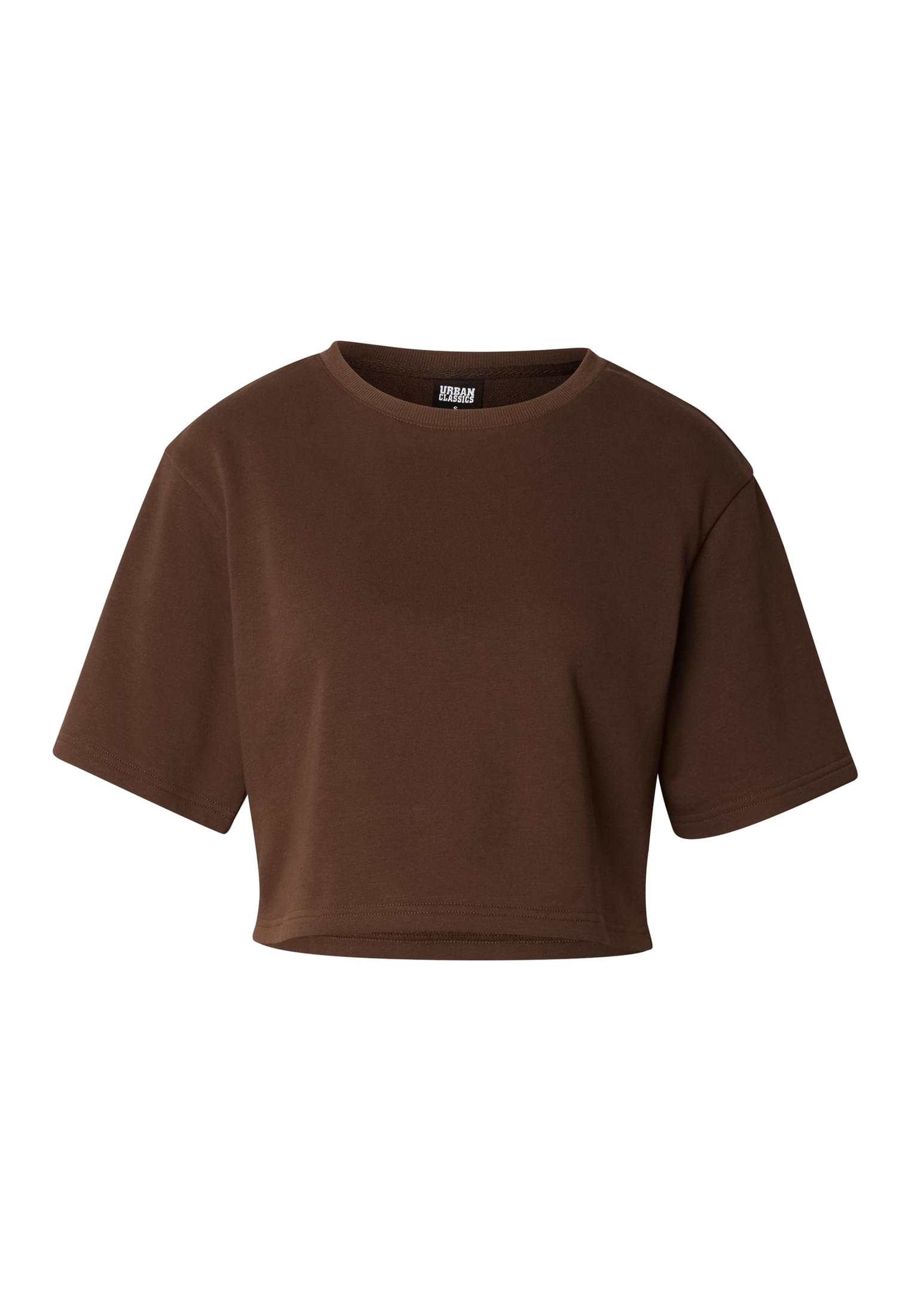 Ladies Light Terry Cropped Tee