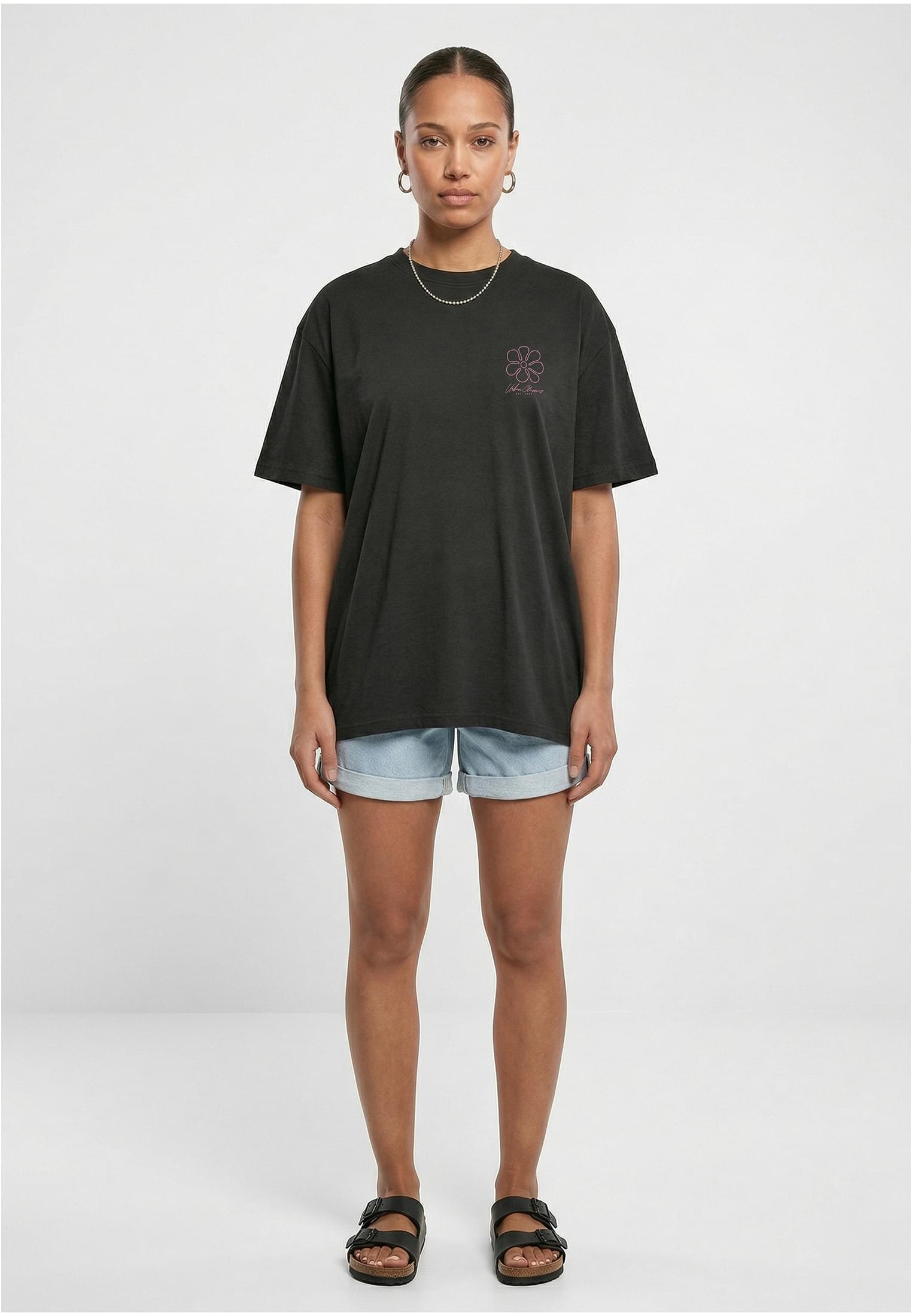 UC Urban Classics Flower Logo Loose Tee