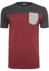 UC 3-farget lommet-t-skjorte