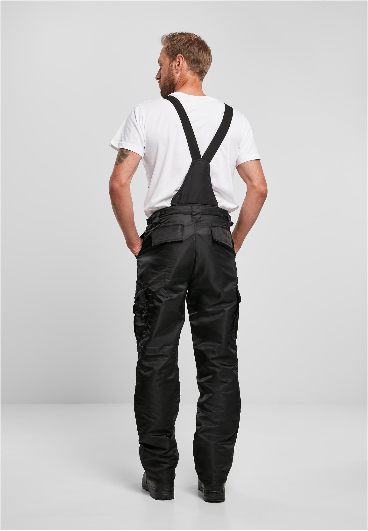 Thermal Dungarees olive XXL - workoutbrands.com