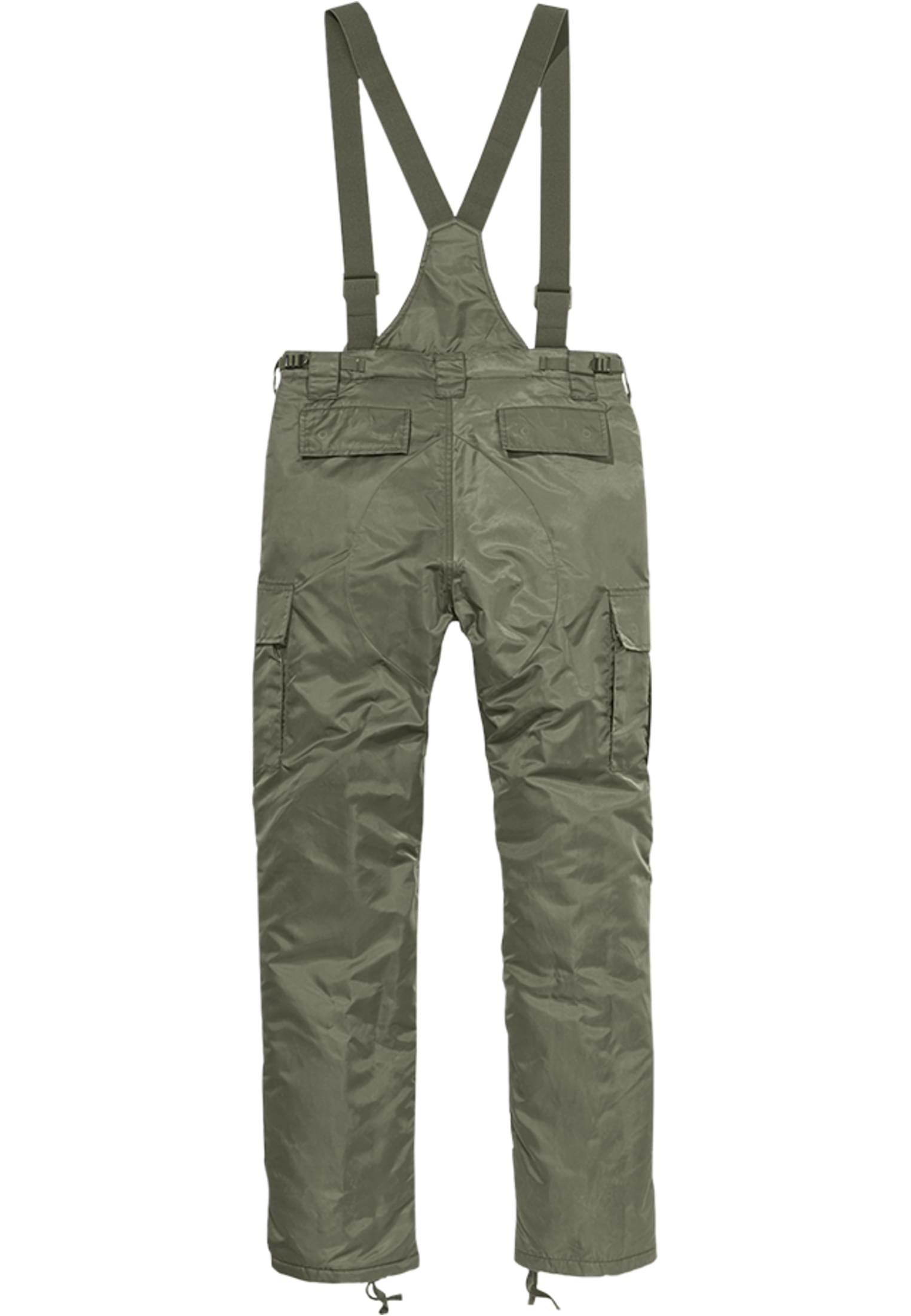 Thermal Dungarees olive XXL - workoutbrands.com