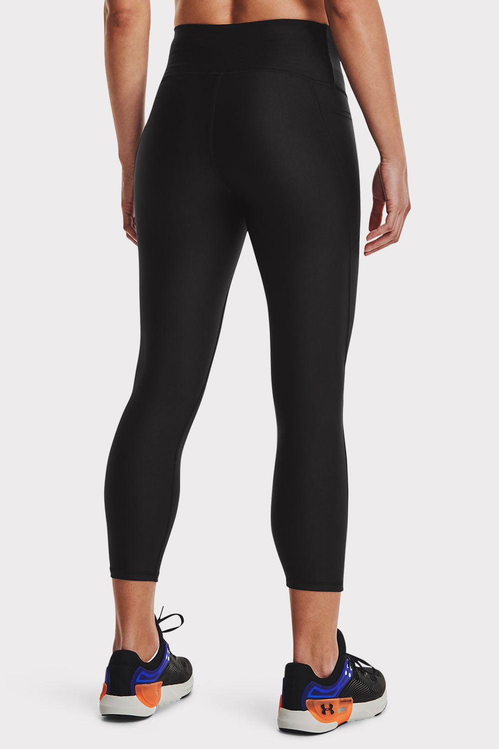 UA Armour Hi Ankle Leg - Black - workoutbrands.com