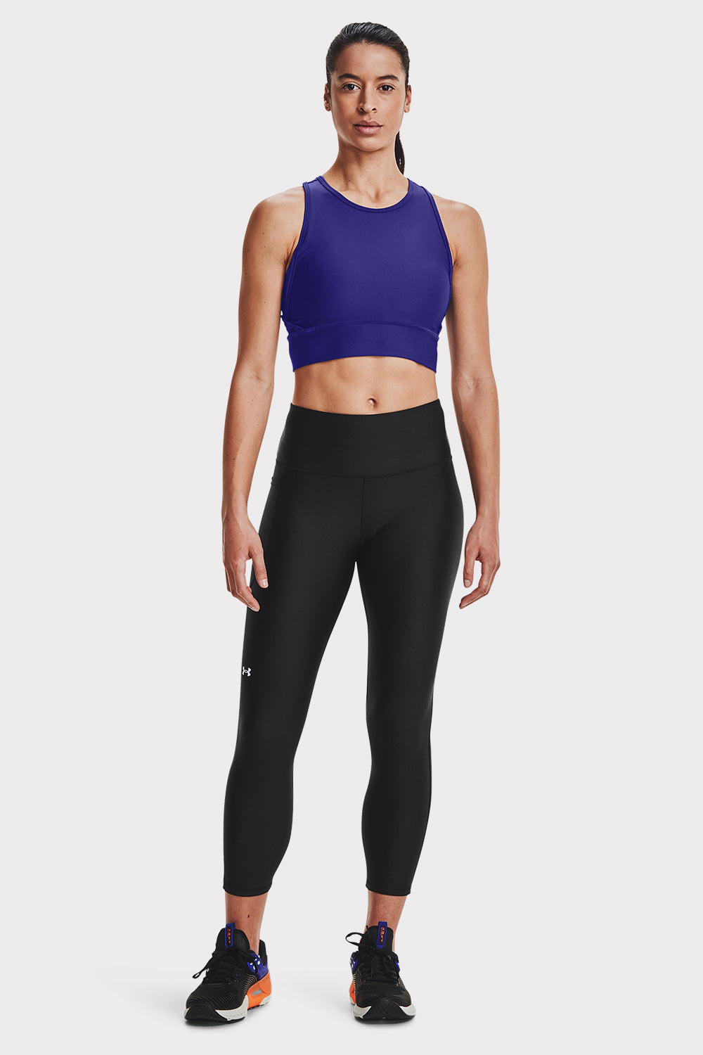 UA Armour Hi Ankle Leg - Black - workoutbrands.com